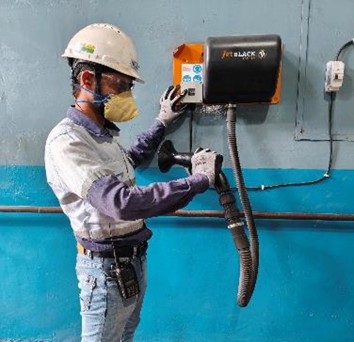 Improvement Project – Jet Black Personnel Dust Cleaning Station