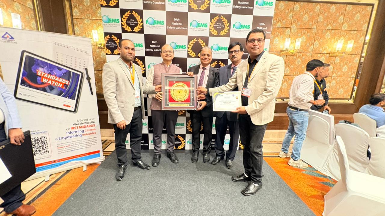 Kalinga Safety Excellence Award – Gold Category